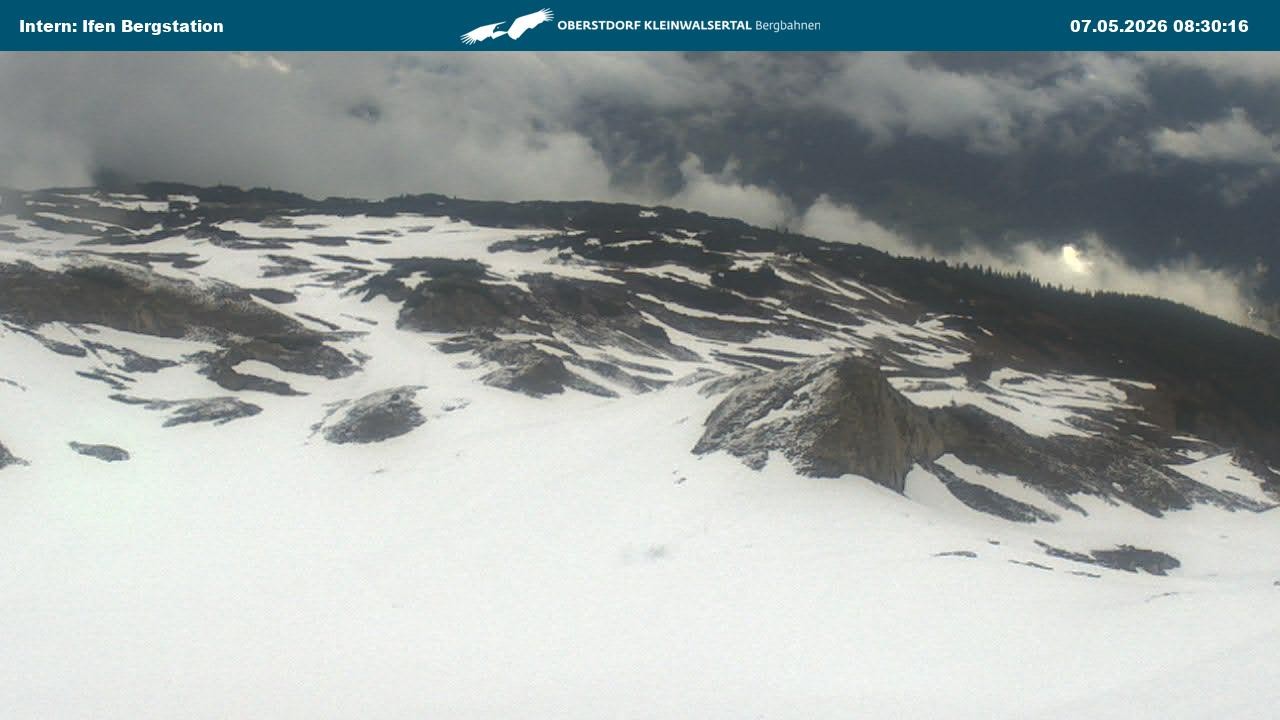 Archived image Webcam Top Station Hahnenköpfle - Ifenbergbahn