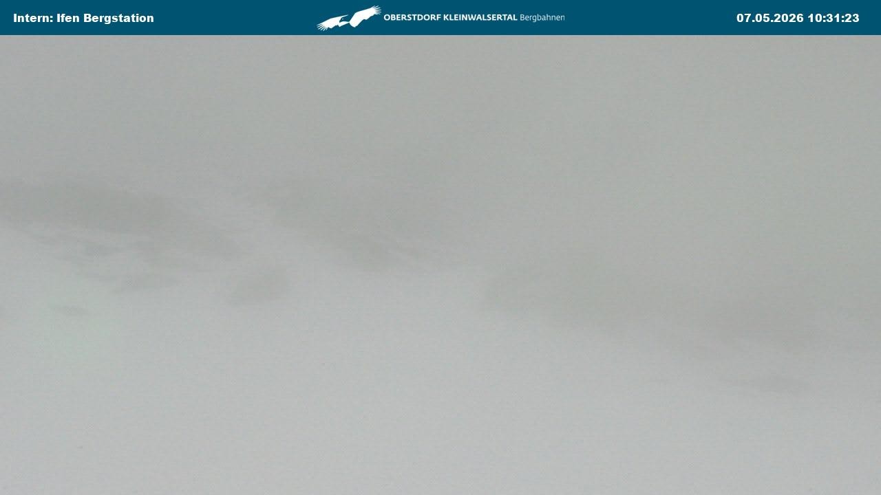 Archived image Webcam Top Station Hahnenköpfle - Ifenbergbahn