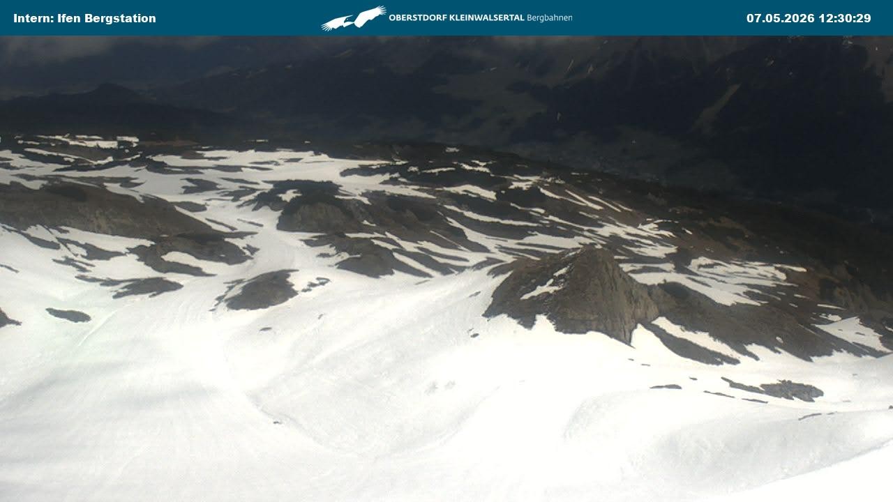 Archived image Webcam Top Station Hahnenköpfle - Ifenbergbahn