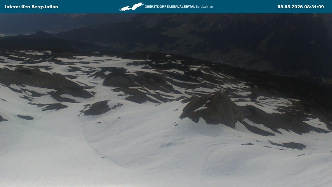 Archived image Webcam Top Station Hahnenköpfle - Ifenbergbahn