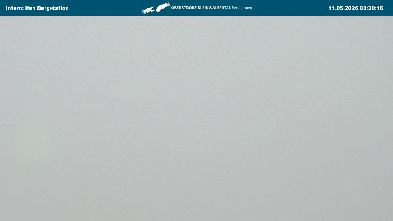 Archiv Foto Webcam Kleinwalsertal Ifenbergbahn - Station Hahnenköpfle