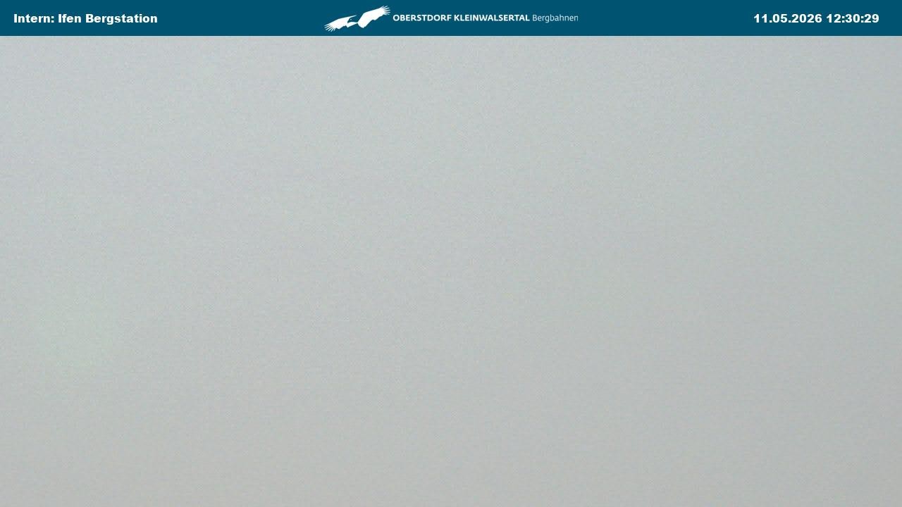 Archiv Foto Webcam Kleinwalsertal Ifenbergbahn - Station Hahnenköpfle