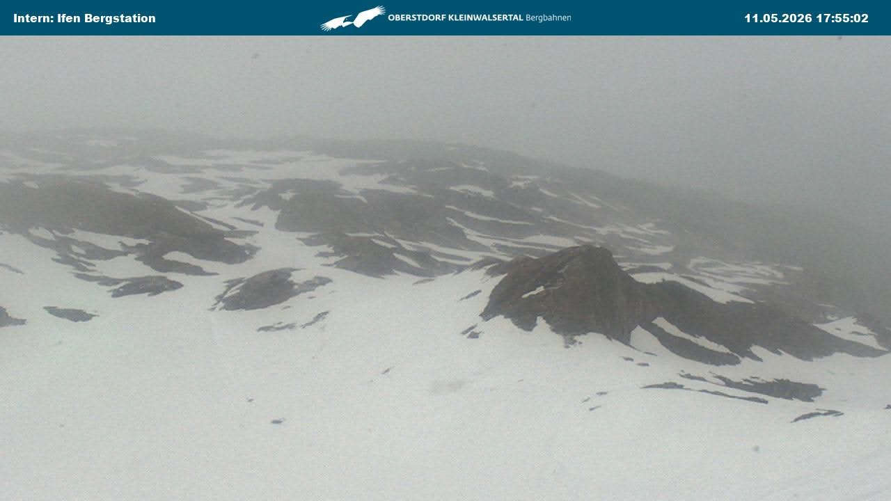 Archived image Webcam Top Station Hahnenköpfle - Ifenbergbahn