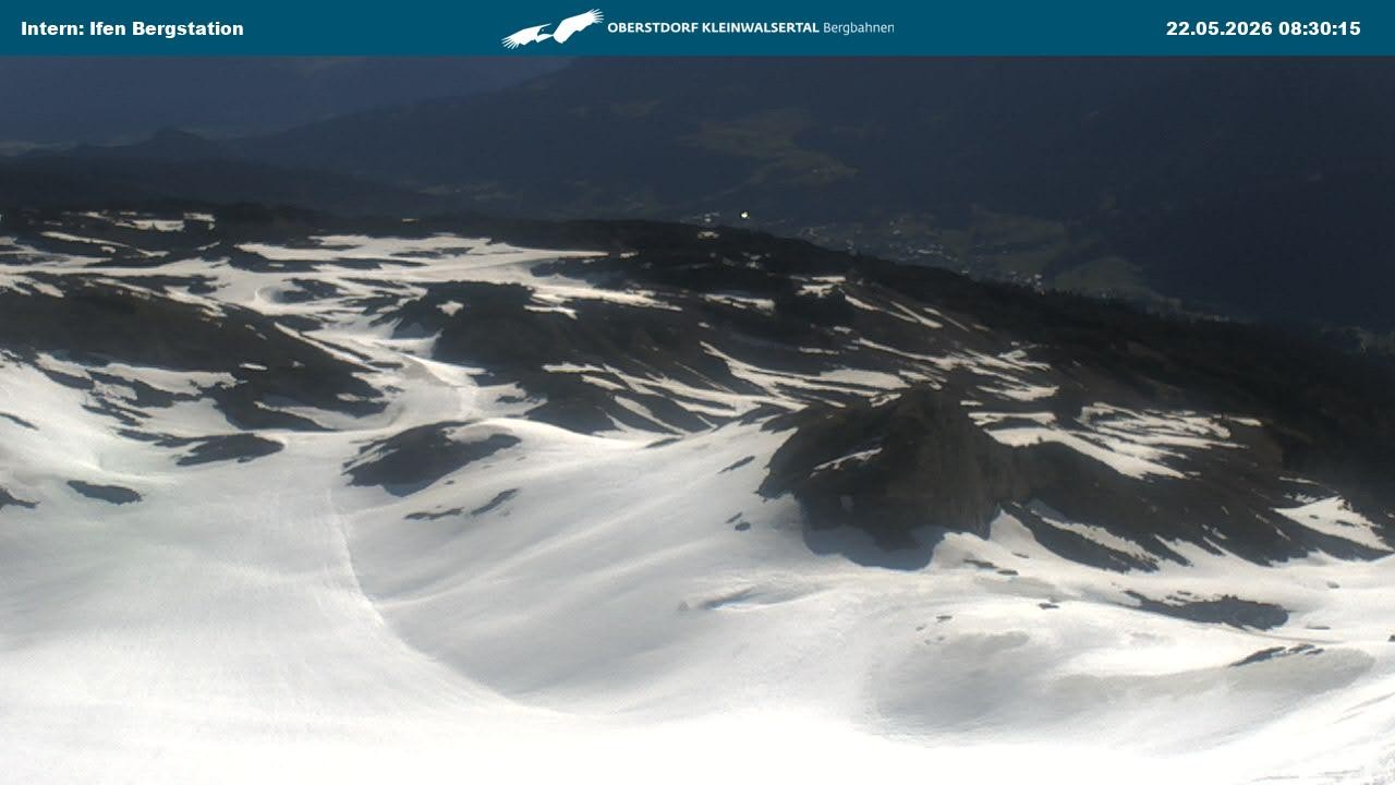 Archived image Webcam Top Station Hahnenköpfle - Ifenbergbahn