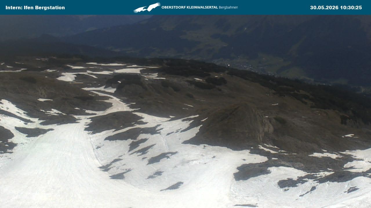 Archived image Webcam Top Station Hahnenköpfle - Ifenbergbahn