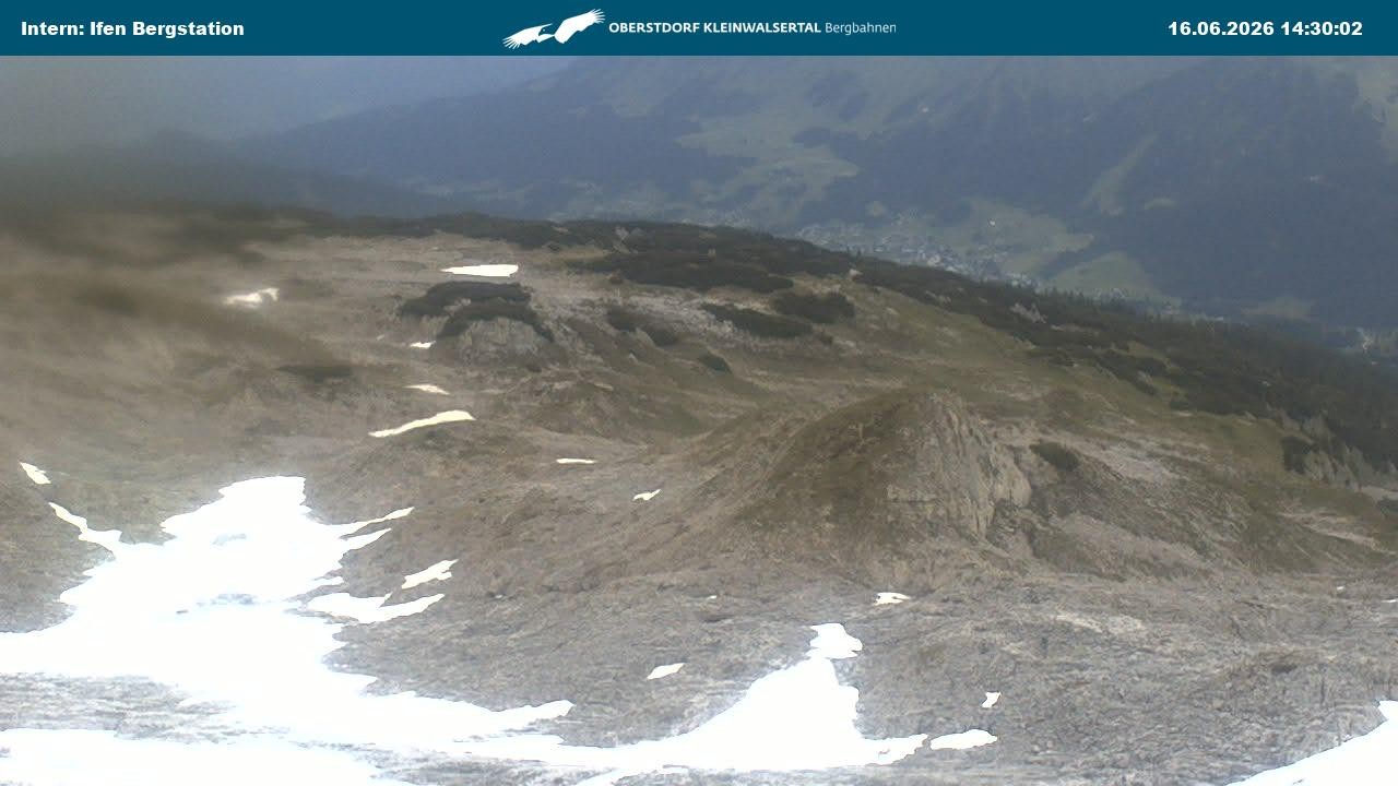Archived image Webcam Top Station Hahnenköpfle - Ifenbergbahn