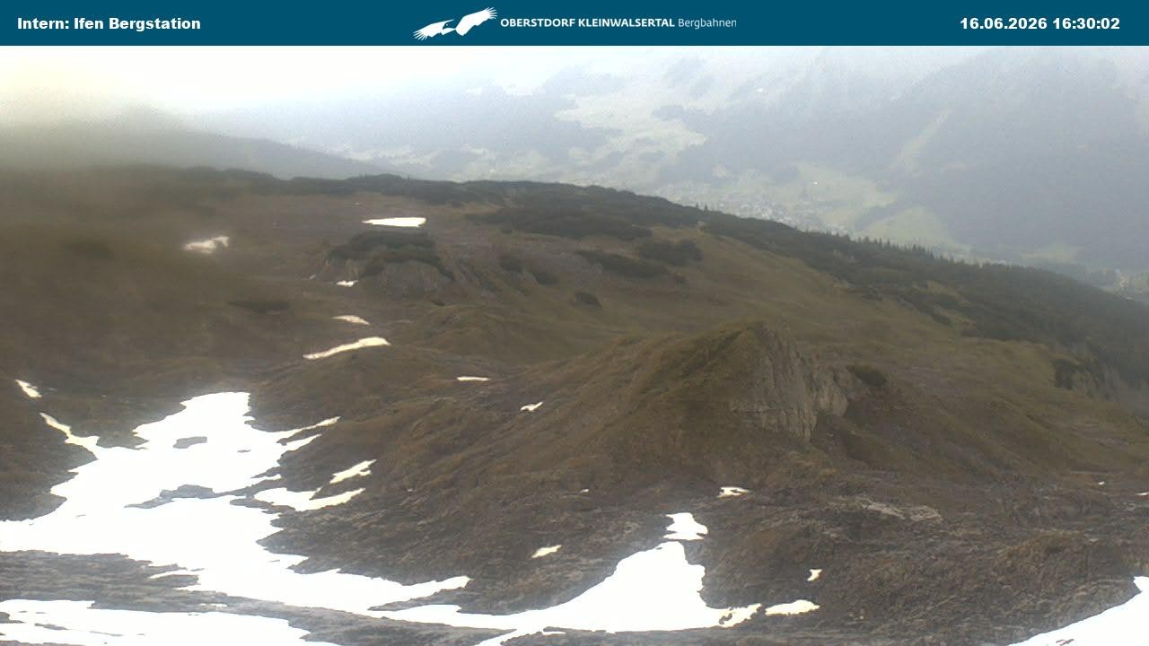 Archived image Webcam Top Station Hahnenköpfle - Ifenbergbahn