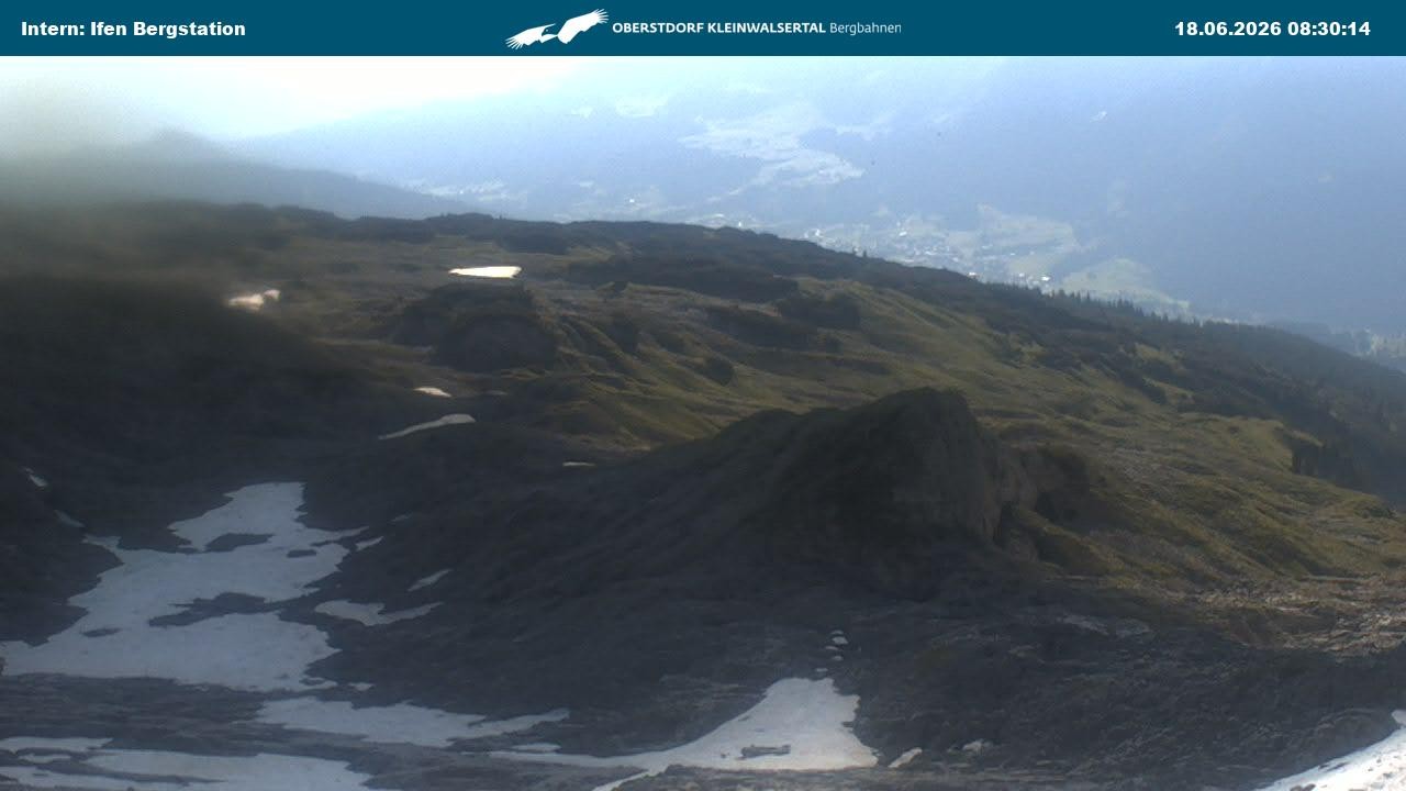 Archived image Webcam Top Station Hahnenköpfle - Ifenbergbahn
