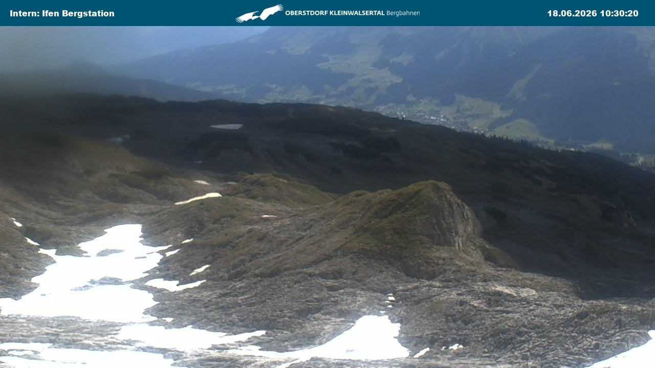 Archived image Webcam Top Station Hahnenköpfle - Ifenbergbahn