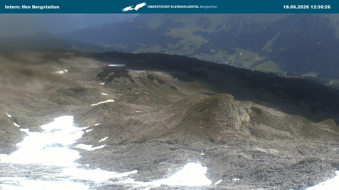Archived image Webcam Top Station Hahnenköpfle - Ifenbergbahn