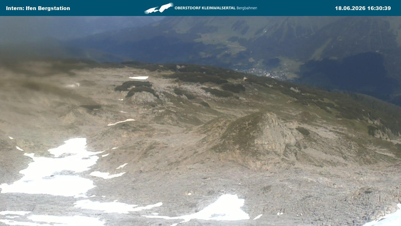 Archived image Webcam Top Station Hahnenköpfle - Ifenbergbahn
