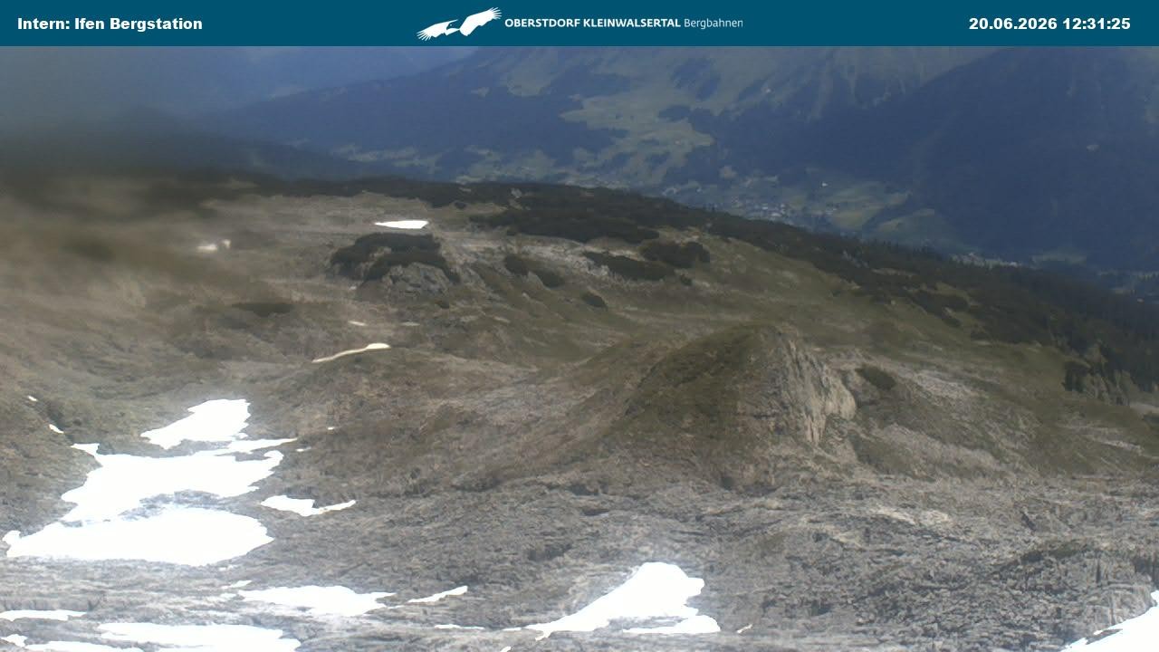 Archived image Webcam Top Station Hahnenköpfle - Ifenbergbahn