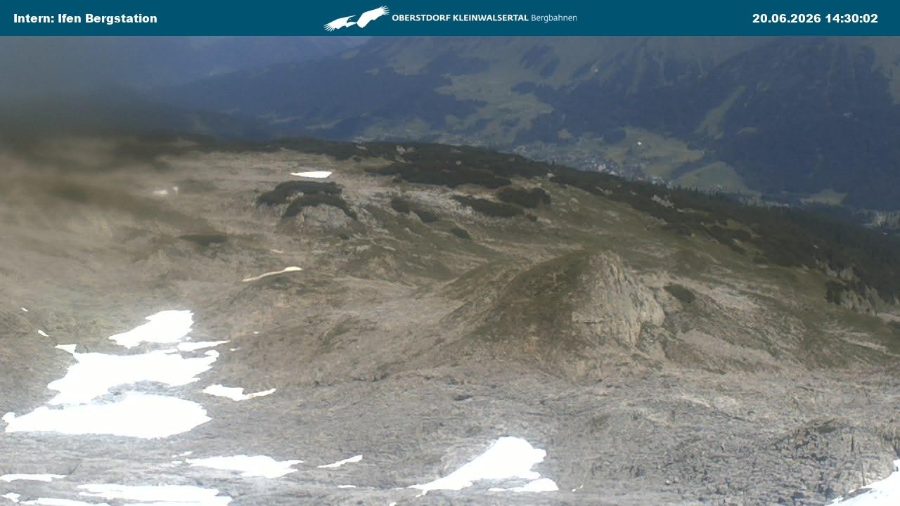 Archived image Webcam Top Station Hahnenköpfle - Ifenbergbahn