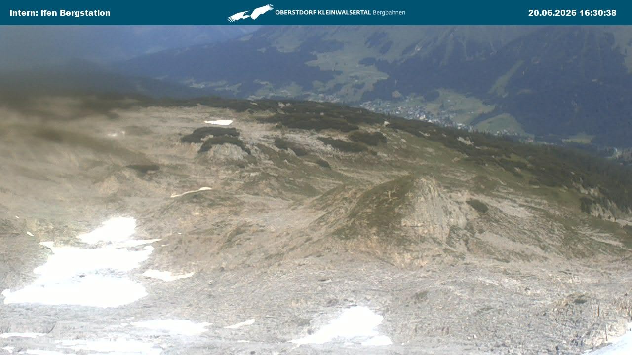 Archived image Webcam Top Station Hahnenköpfle - Ifenbergbahn