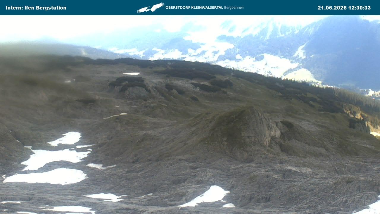 Archived image Webcam Top Station Hahnenköpfle - Ifenbergbahn