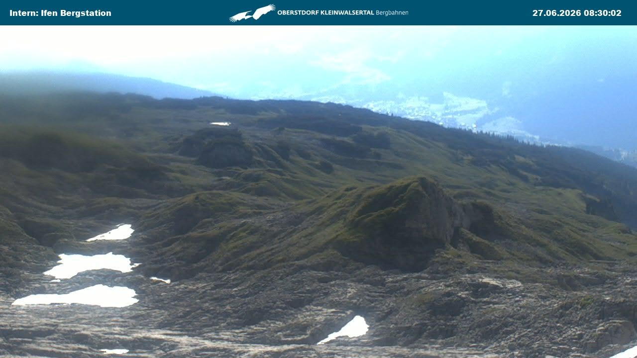 Archived image Webcam Top Station Hahnenköpfle - Ifenbergbahn