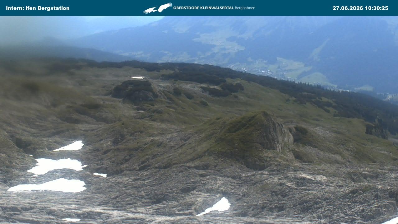Archived image Webcam Top Station Hahnenköpfle - Ifenbergbahn