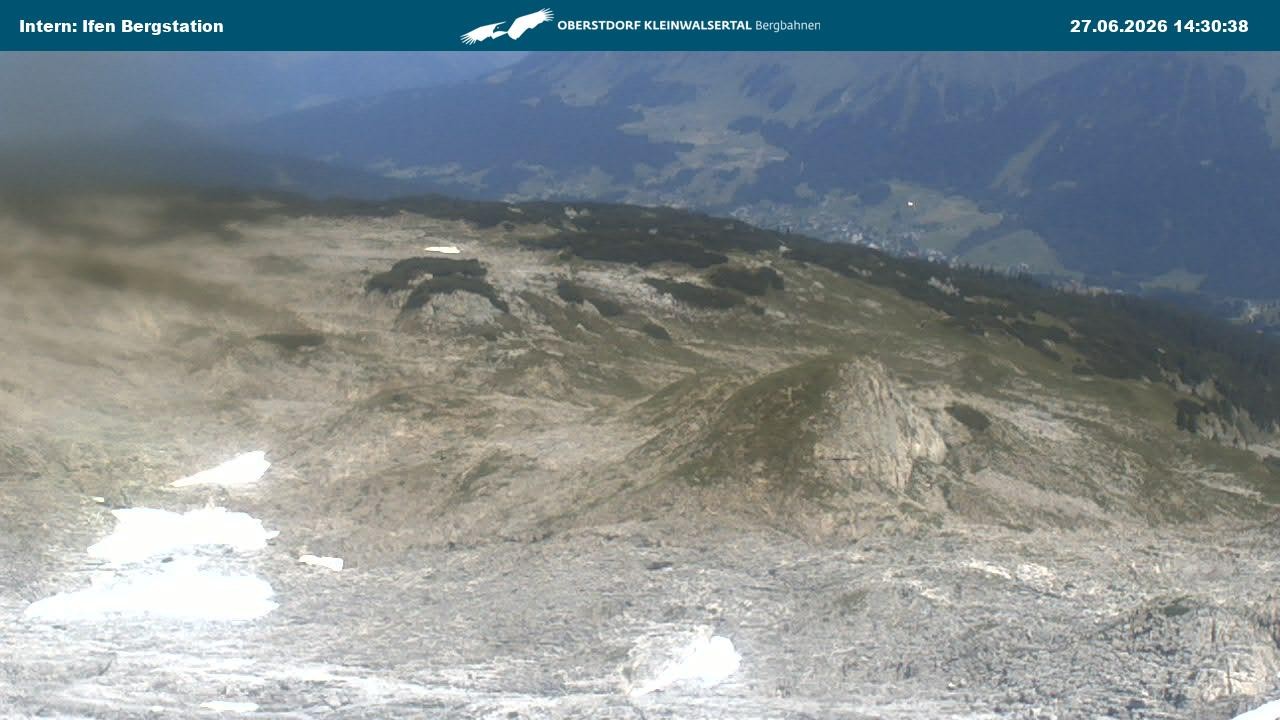 Archived image Webcam Top Station Hahnenköpfle - Ifenbergbahn