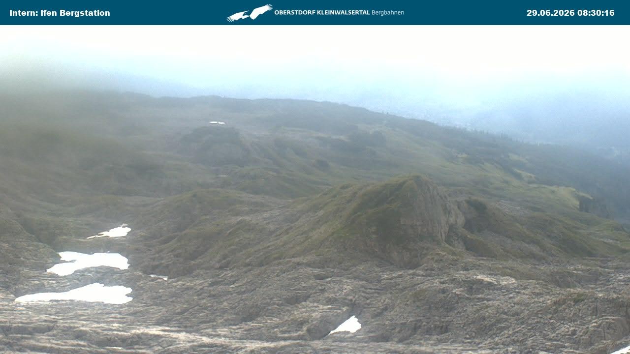 Archived image Webcam Top Station Hahnenköpfle - Ifenbergbahn