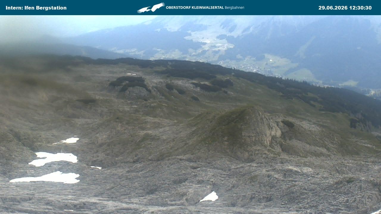 Archived image Webcam Top Station Hahnenköpfle - Ifenbergbahn