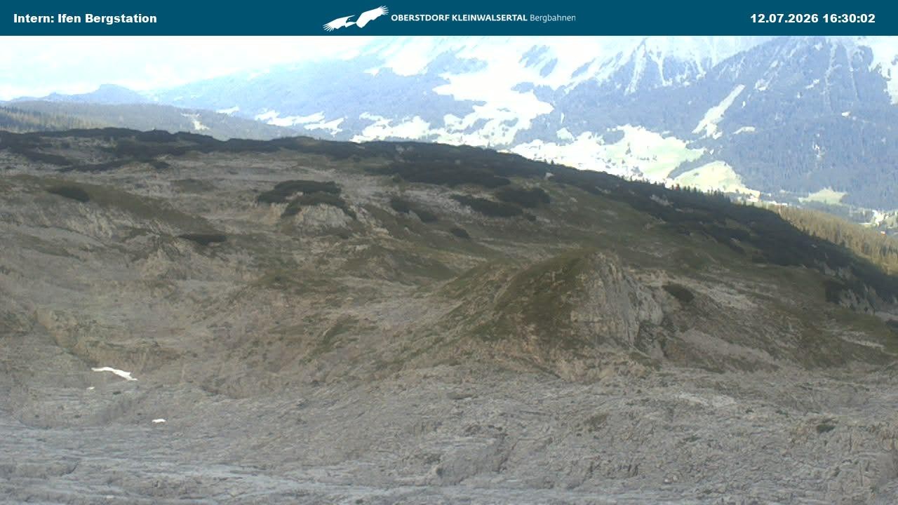 Archived image Webcam Top Station Hahnenköpfle - Ifenbergbahn