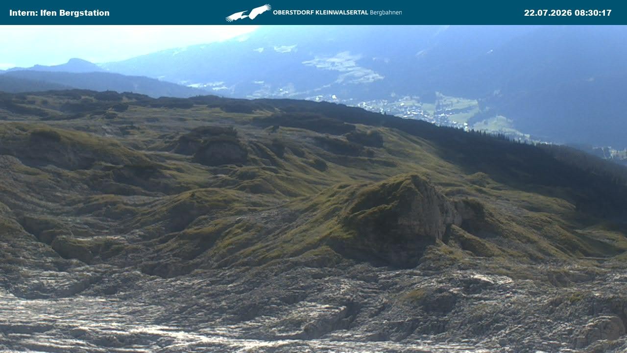 Archived image Webcam Top Station Hahnenköpfle - Ifenbergbahn