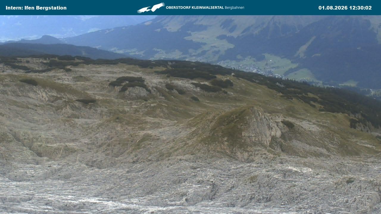 Archived image Webcam Top Station Hahnenköpfle - Ifenbergbahn