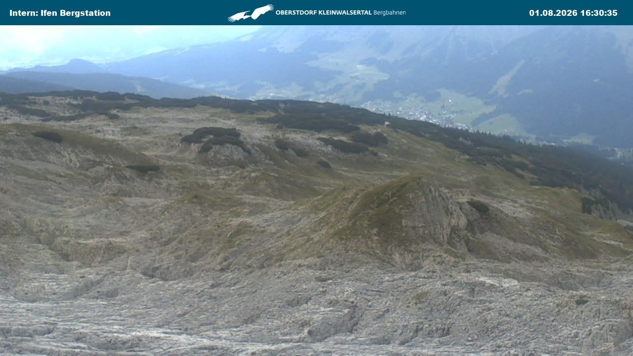 Archived image Webcam Top Station Hahnenköpfle - Ifenbergbahn