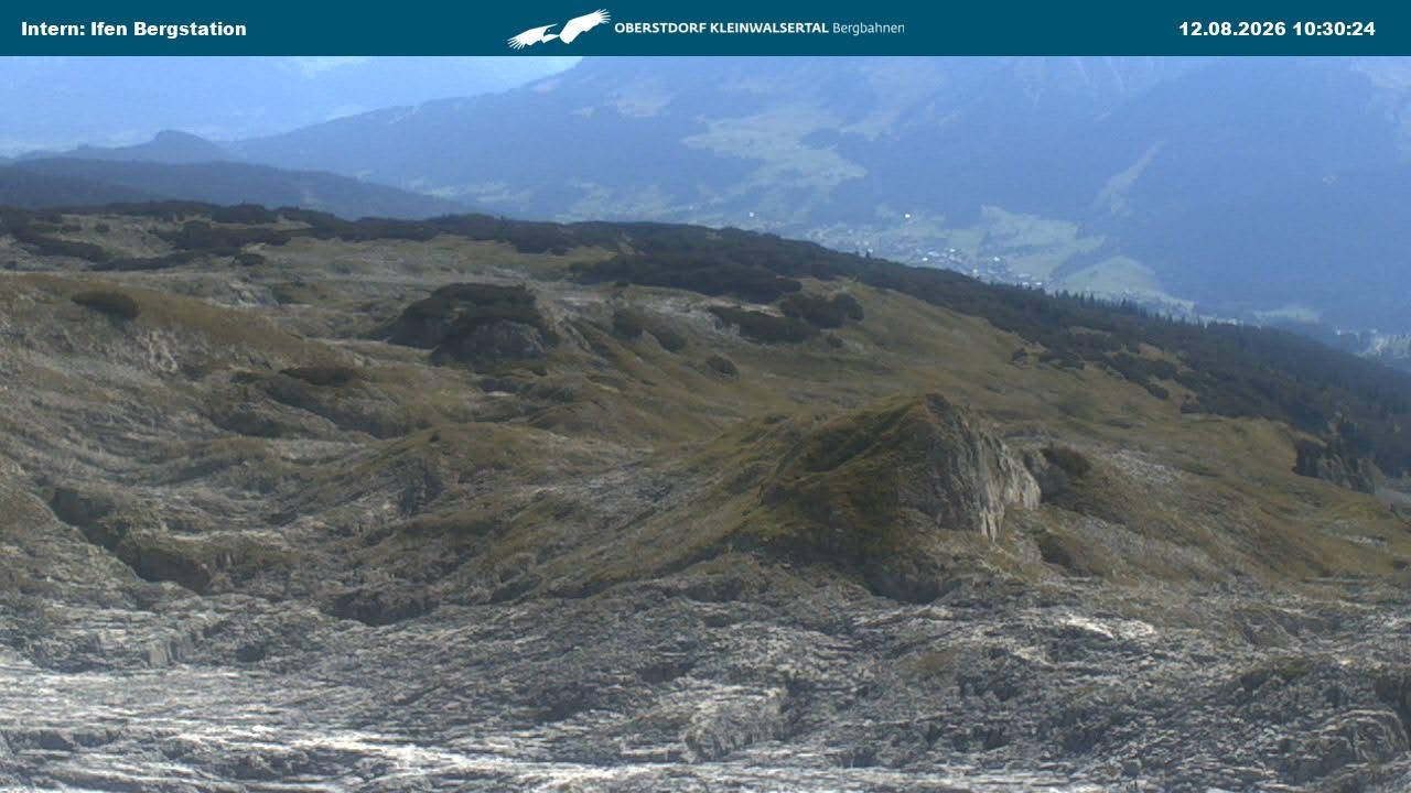 Archived image Webcam Top Station Hahnenköpfle - Ifenbergbahn