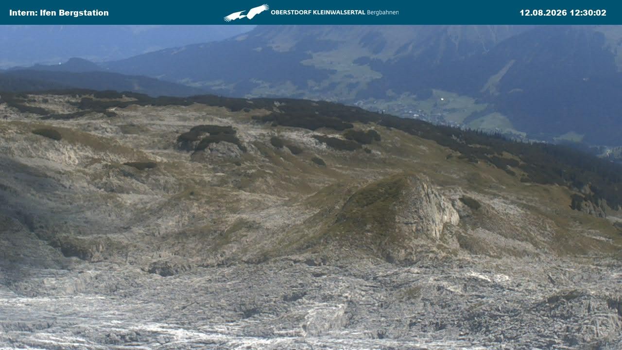 Archived image Webcam Top Station Hahnenköpfle - Ifenbergbahn