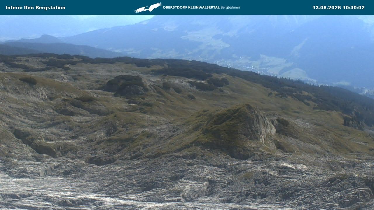 Archived image Webcam Top Station Hahnenköpfle - Ifenbergbahn