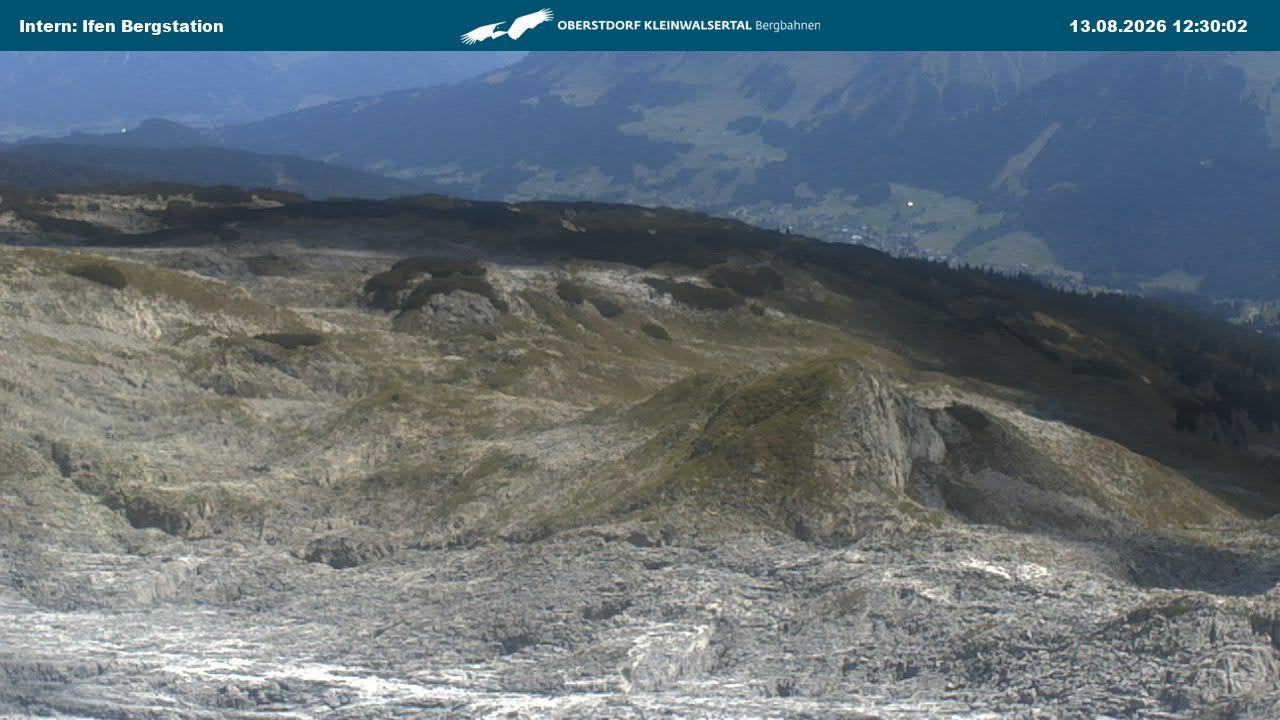 Archived image Webcam Top Station Hahnenköpfle - Ifenbergbahn