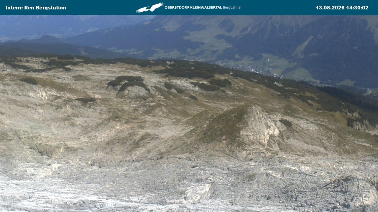Archived image Webcam Top Station Hahnenköpfle - Ifenbergbahn