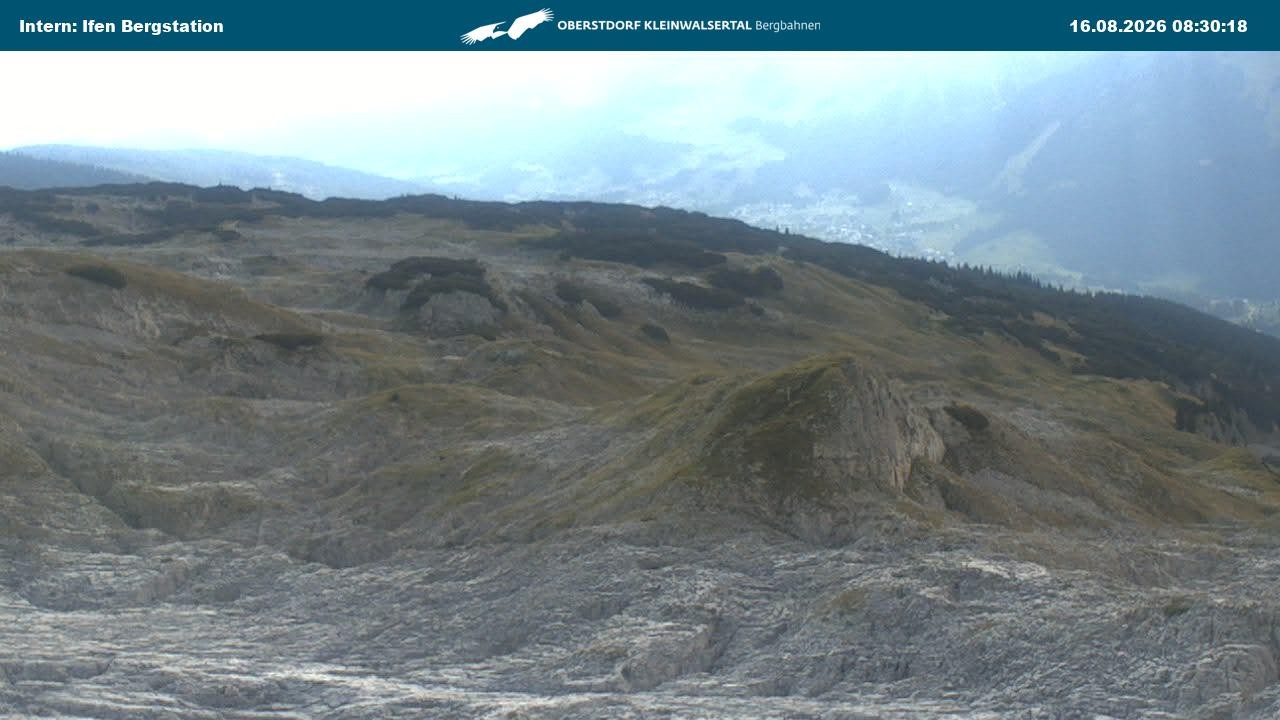 Archived image Webcam Top Station Hahnenköpfle - Ifenbergbahn