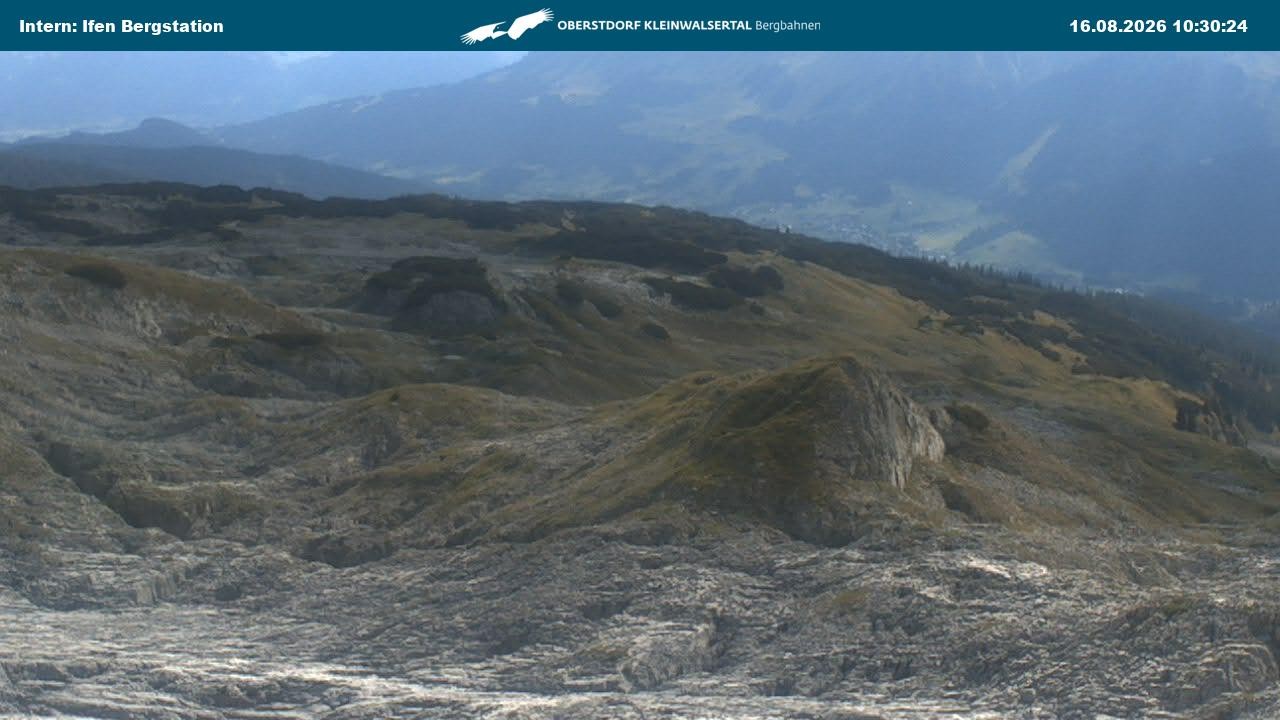 Archived image Webcam Top Station Hahnenköpfle - Ifenbergbahn