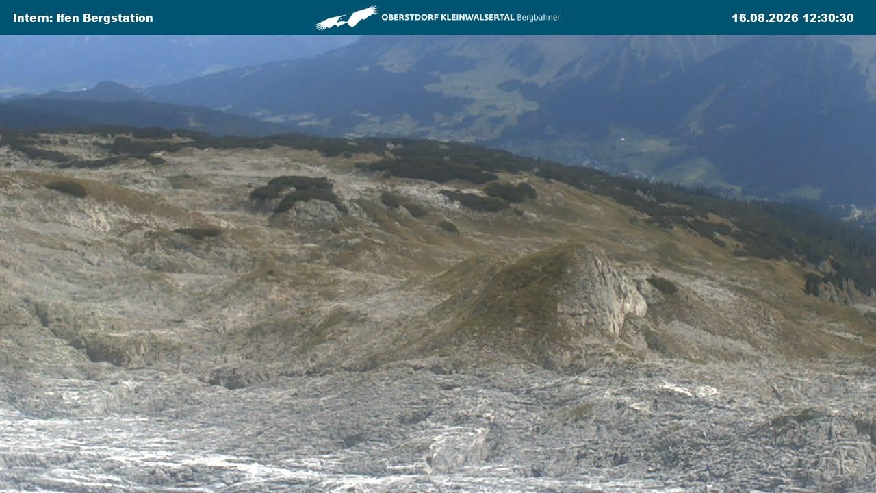 Archived image Webcam Top Station Hahnenköpfle - Ifenbergbahn