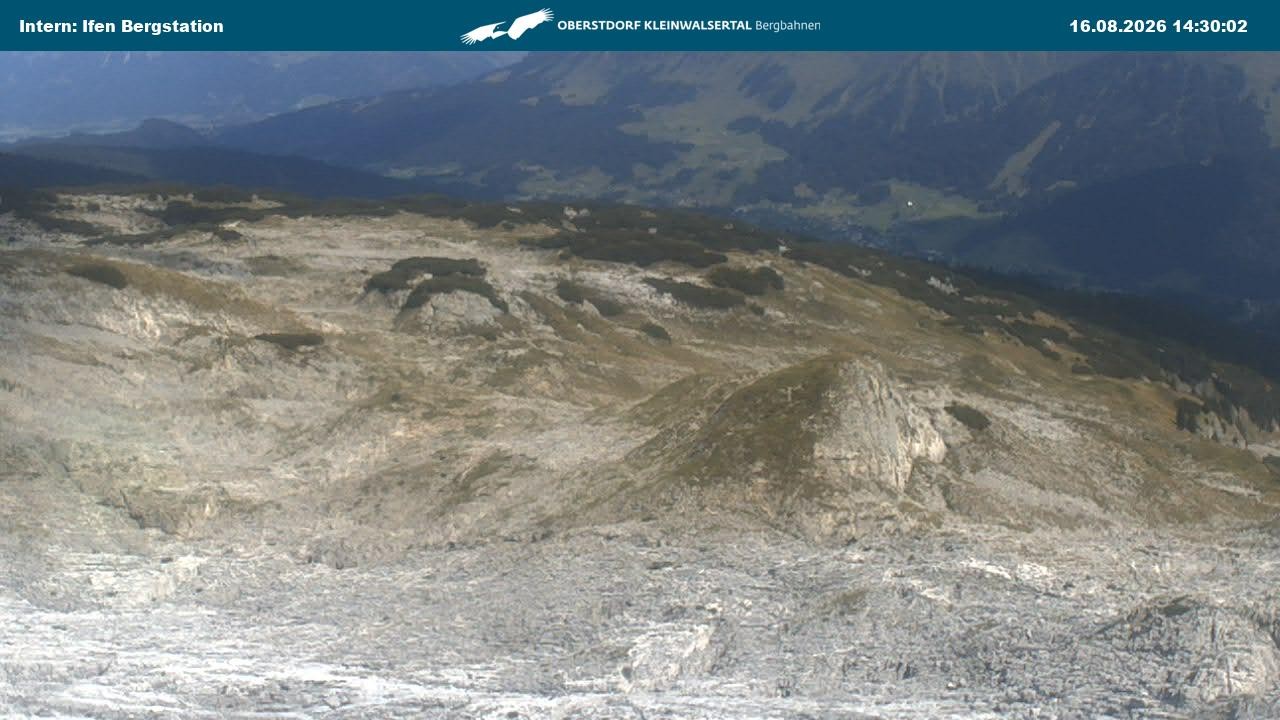 Archived image Webcam Top Station Hahnenköpfle - Ifenbergbahn