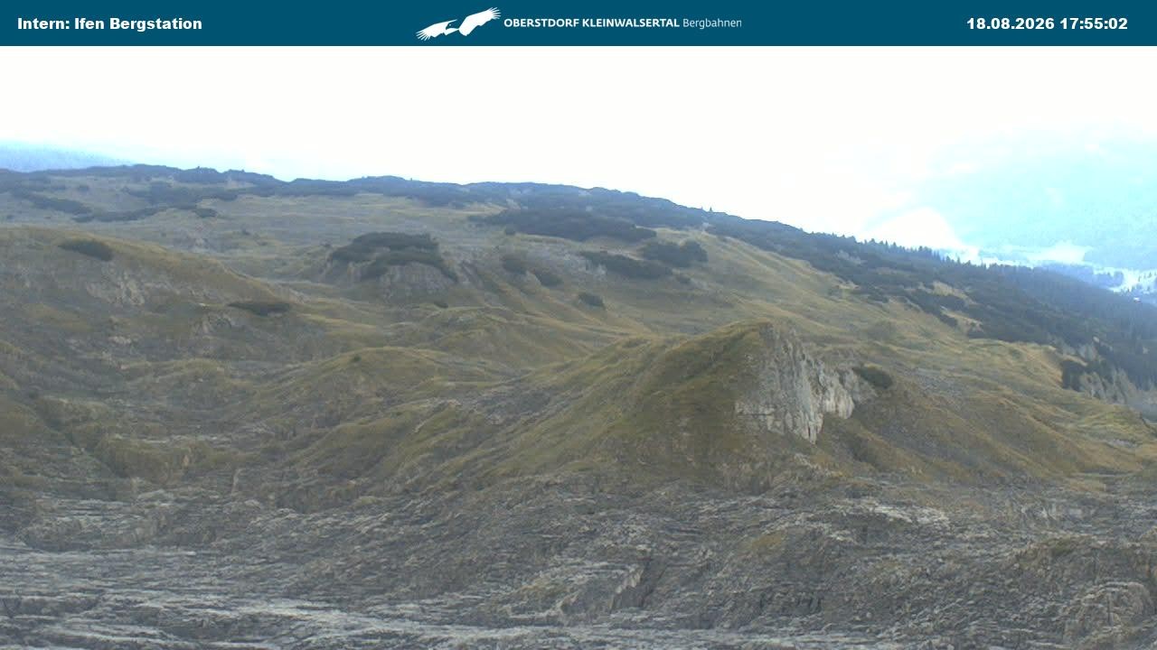 Archived image Webcam Top Station Hahnenköpfle - Ifenbergbahn