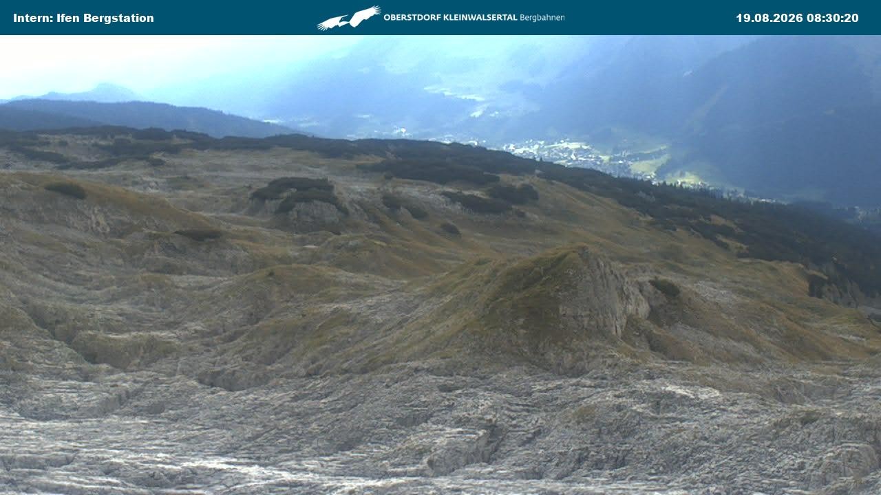 Archived image Webcam Top Station Hahnenköpfle - Ifenbergbahn