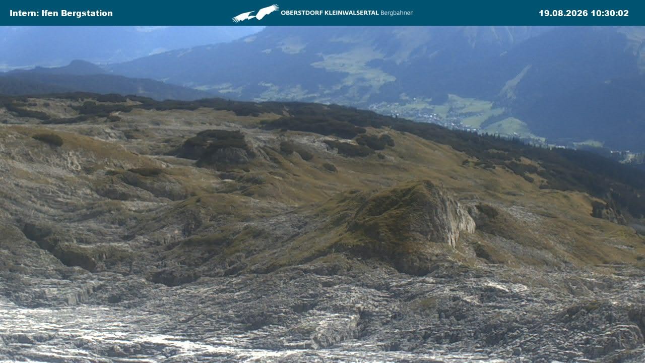 Archived image Webcam Top Station Hahnenköpfle - Ifenbergbahn