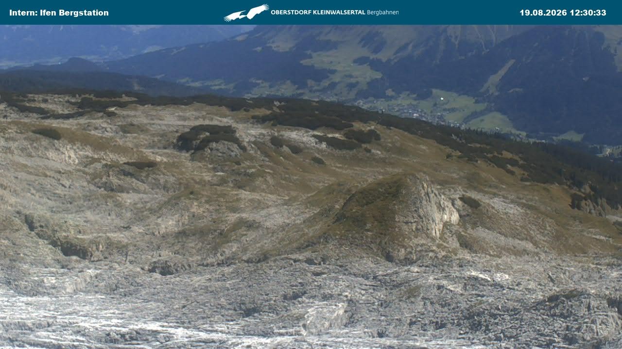 Archived image Webcam Top Station Hahnenköpfle - Ifenbergbahn