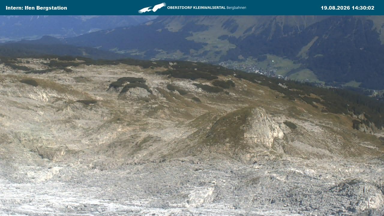 Archived image Webcam Top Station Hahnenköpfle - Ifenbergbahn