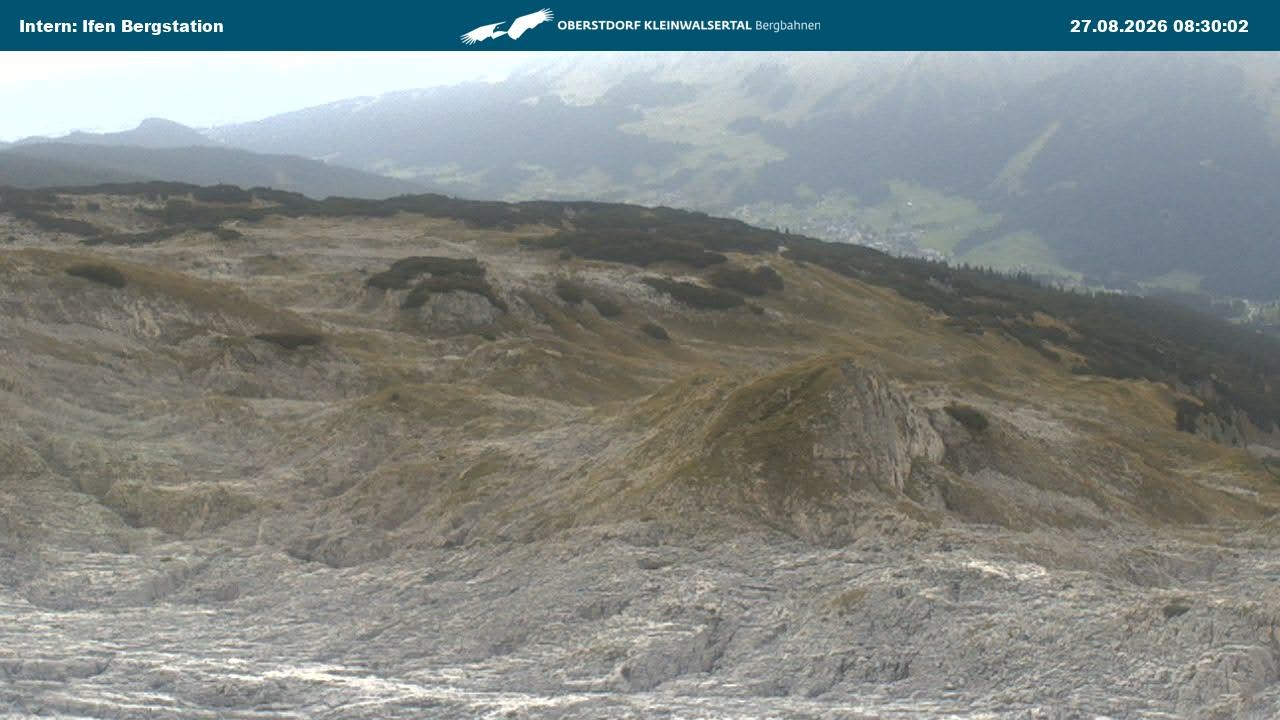 Archived image Webcam Top Station Hahnenköpfle - Ifenbergbahn