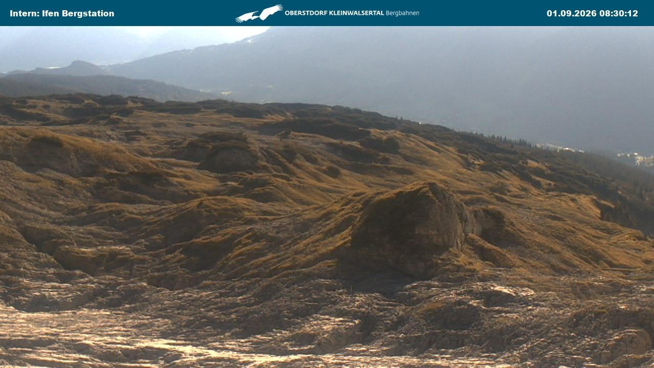 Archived image Webcam Top Station Hahnenköpfle - Ifenbergbahn