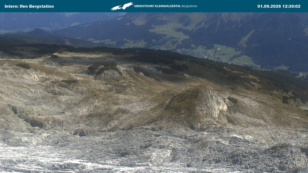 Archived image Webcam Top Station Hahnenköpfle - Ifenbergbahn
