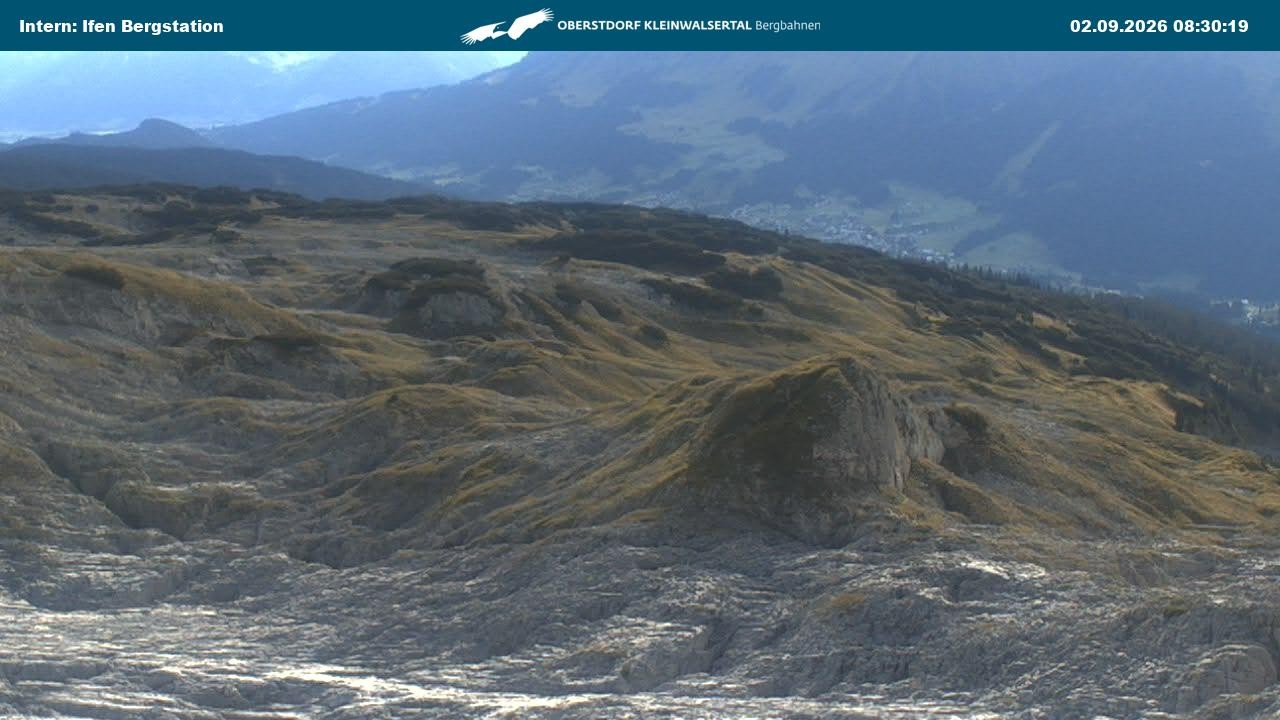 Archived image Webcam Top Station Hahnenköpfle - Ifenbergbahn