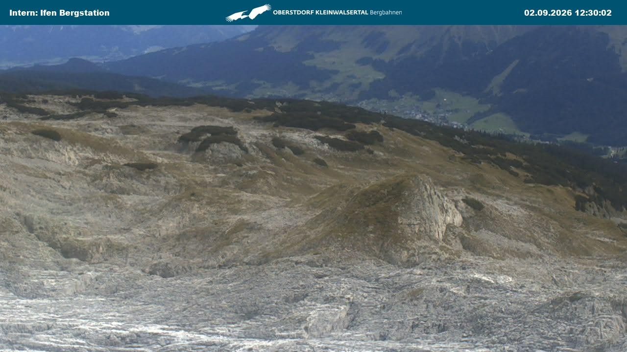 Archived image Webcam Top Station Hahnenköpfle - Ifenbergbahn