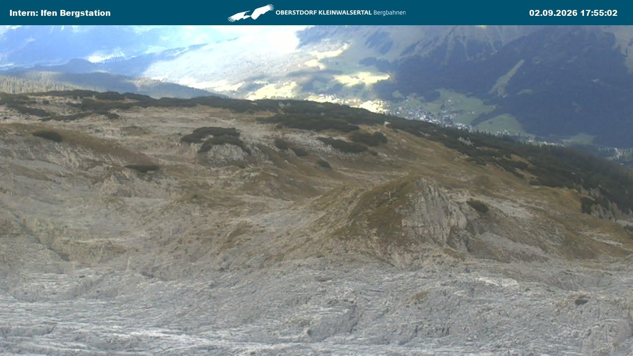 Archived image Webcam Top Station Hahnenköpfle - Ifenbergbahn