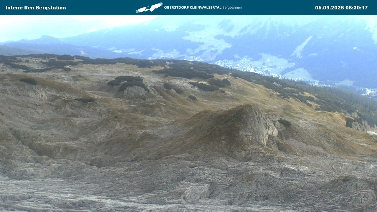 Archived image Webcam Top Station Hahnenköpfle - Ifenbergbahn