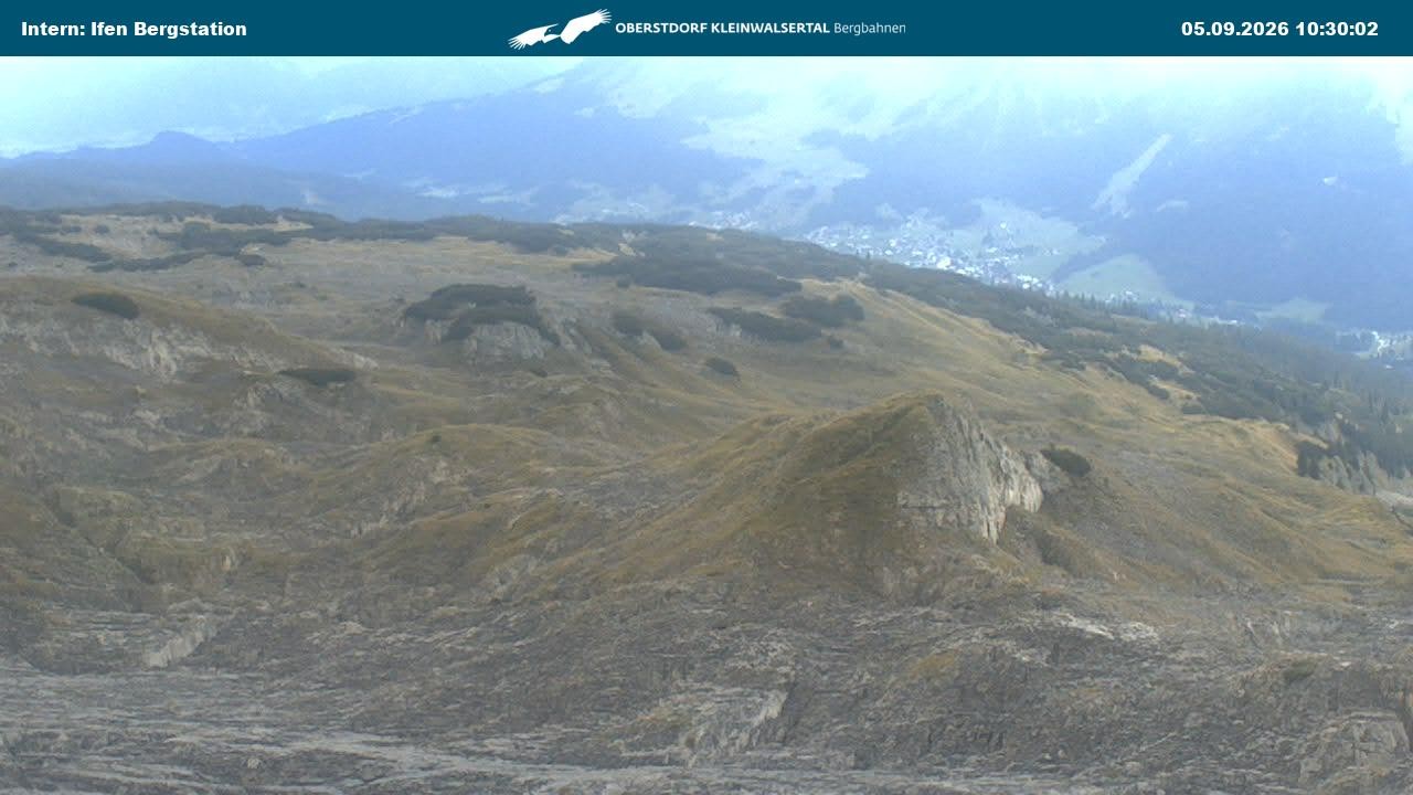 Archived image Webcam Top Station Hahnenköpfle - Ifenbergbahn